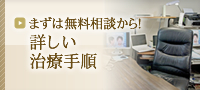 まずは無料相談から!詳しい治療手順